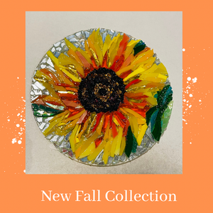 4.5" Sunflower Mosaic Sun Catcher