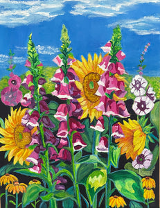 Sunflowers in Flower Field