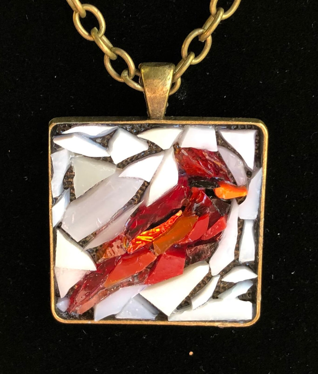 Cardinal Mosaic Jewelry