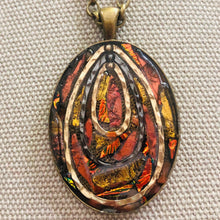 Load image into Gallery viewer, Golden Drop Mosaic Jewelry