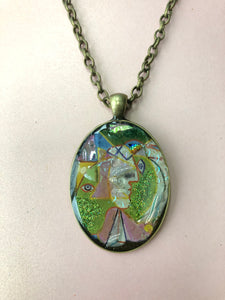 Women in a Hat Picasso Mosaic Jewelry