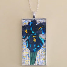 Load image into Gallery viewer, Iris Flower Mosaic Jewelry