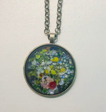 Load image into Gallery viewer, Flowers in a Vase Mosaic Jewelry