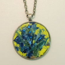 Load image into Gallery viewer, Irises Van Gogh Mosaic Jewelry