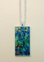 Load image into Gallery viewer, Van Gogh Irises Mosaic Jewelry