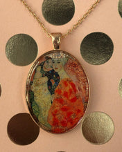 Load image into Gallery viewer, Women Friends Klimt Mosaic Jewelry