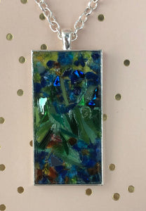 Van Gogh Irises Mosaic Jewelry